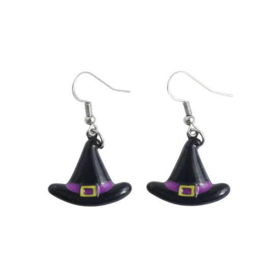 Witch Hat Earrings