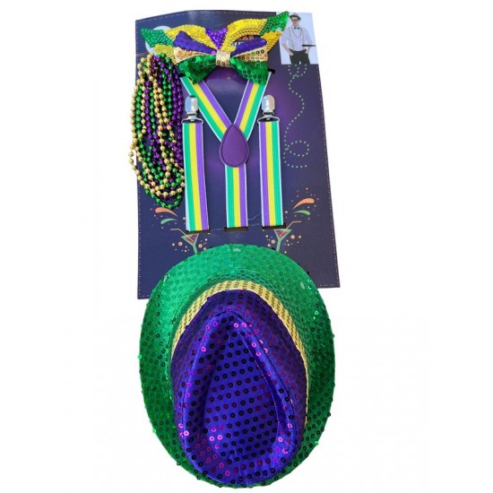 Mardi Gras Accessories Kit Mardi Gras Accessories Kit