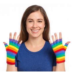 Rainbow Short Gloves Rainbow Short Gloves
