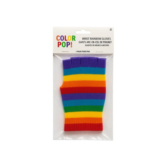 Rainbow Short Gloves