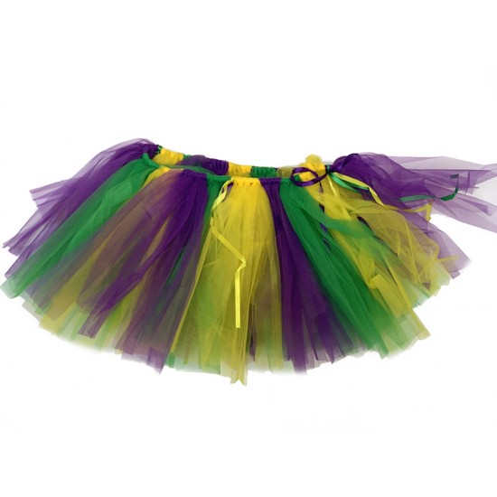 Mardi Gras Tutu Skirt - Large