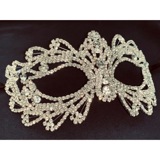 Rhinestone Masquerade Mask