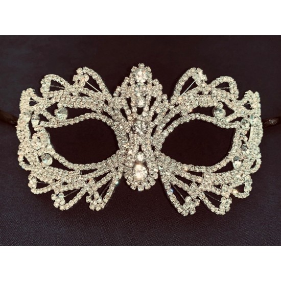 Rhinestone Masquerade Mask