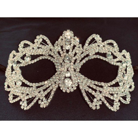 Rhinestone Masquerade Mask