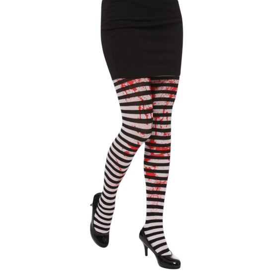 Bloody Striped Tights - OS Bloody Striped Tights - OS