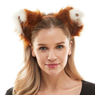 Furry Fox Ears Headband