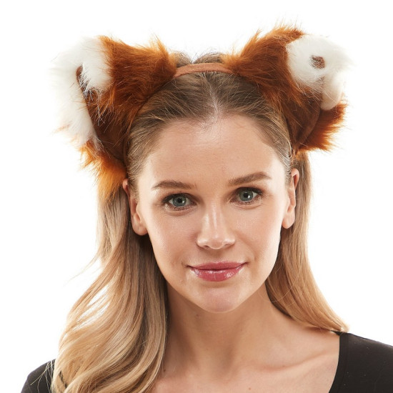 Furry Fox Ears Headband