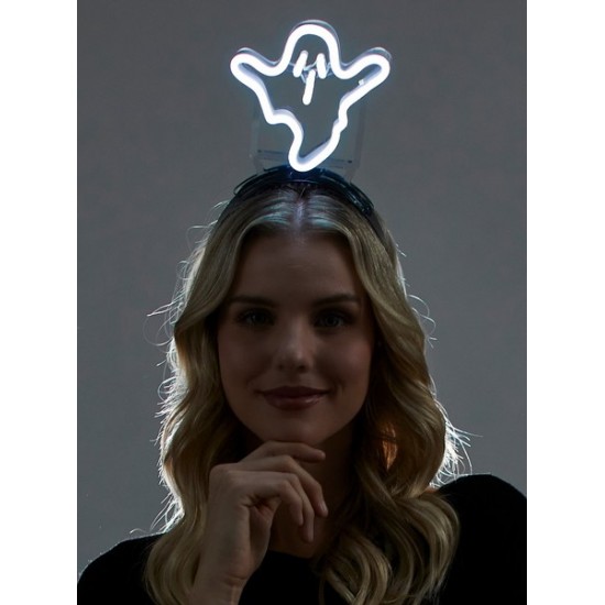 Light-Up White Ghost Headband Light-Up White Ghost Headband