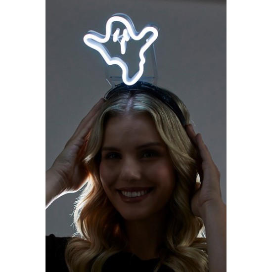 Light-Up White Ghost Headband Light-Up White Ghost Headband
