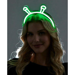 Light-Up Green Alien Headband Light-Up Green Alien Headband