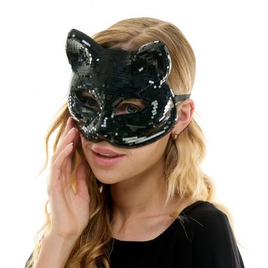 Black Mirror Cat Mask Black Mirror Cat Mask