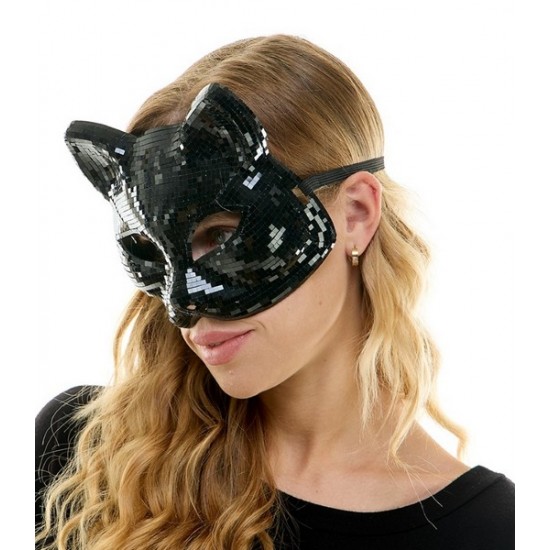 Black Mirror Cat Mask Black Mirror Cat Mask