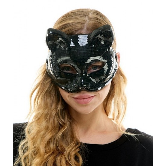 Black Mirror Cat Mask Black Mirror Cat Mask