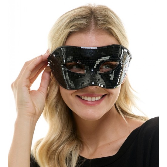 Black Mirror Half Mask