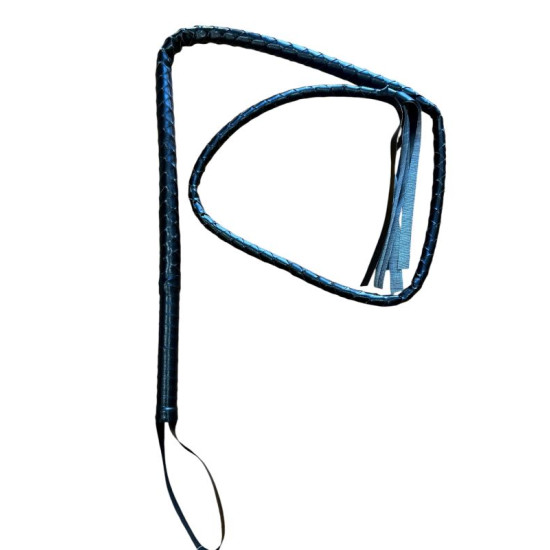 Black Braided Costume Whip Black Braided Costume Whip