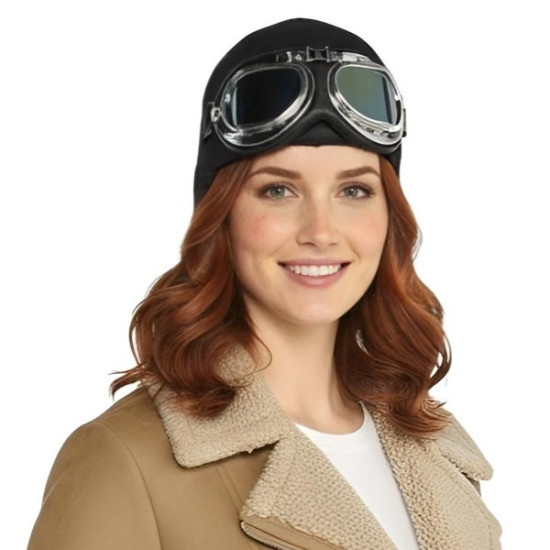 Aviator Hat with Goggles