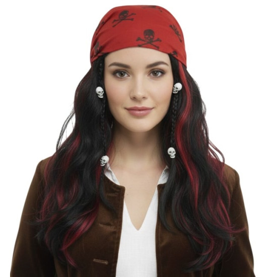 Pirate Wig with Bandana