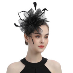Black Fascinator