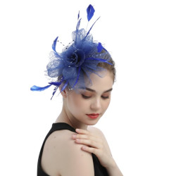 Blue Fascinator
