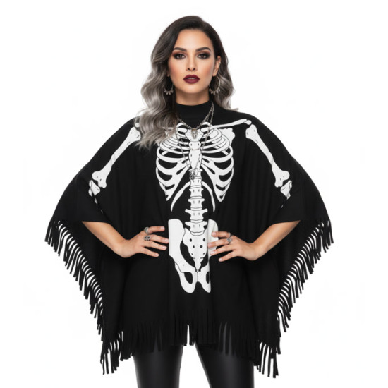 Skeleton Poncho