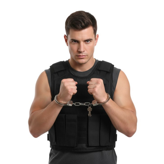 Police Metal Handcuffs