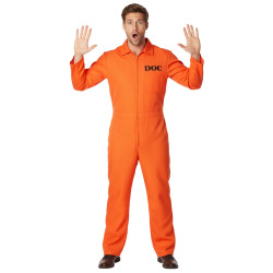 Men's Prisoner Jumpsuit - S/M