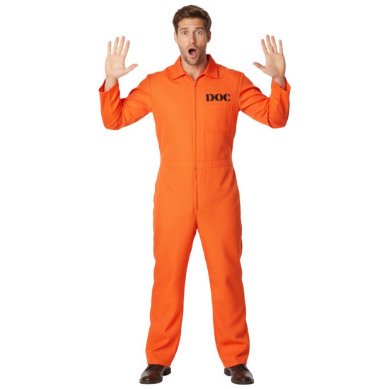 Men's Prisoner Jumpsuit - S/M