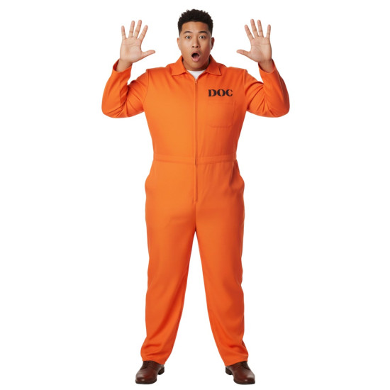 Men's Prisoner Jumpsuit - L/XL