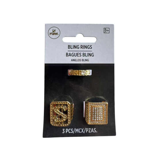 Pimp Rings Jewelry Set