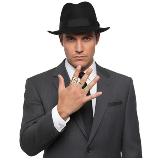 Pimp Rings Jewelry Set