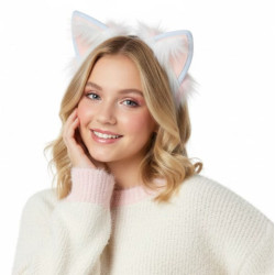 Pink Furry  Ears