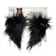 Black Furry  Ears