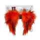 Orange Furry  Ears