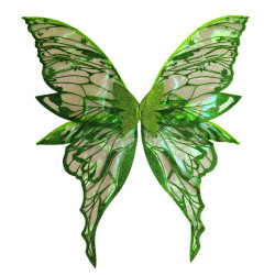 Green Fairy Wings