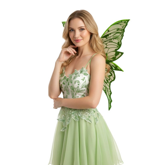 Green Fairy Wings