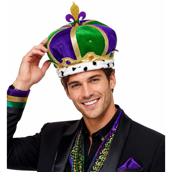 Mardi Gras Royal King Crown