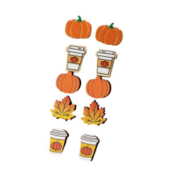 Pumpkin Spice Earrings