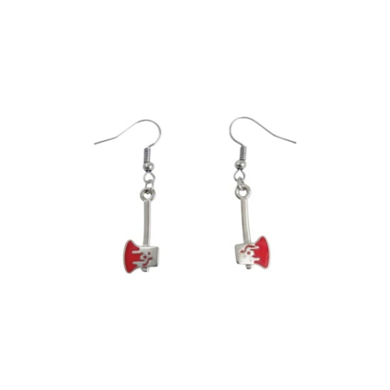 Bloody Axe Earrings