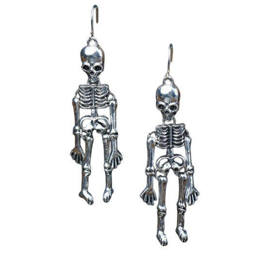 Skeleton Earrings