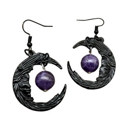 Dark Moon Earrings