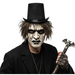 Creepy Top Hat Horror Mask