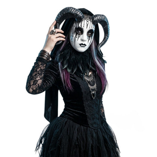 Demon Queen Horned Mask