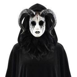 Demon Queen Horned Mask