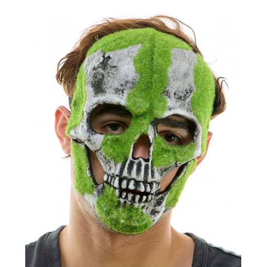 Forest Skull Mask with Moss Forest Skull Mask with Moss