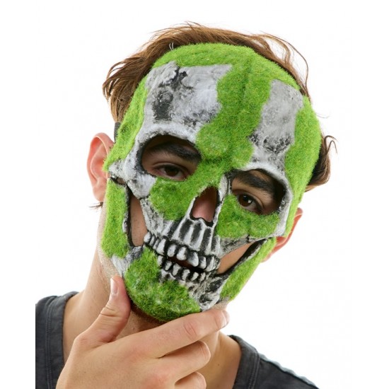 Forest Skull Mask with Moss Forest Skull Mask with Moss