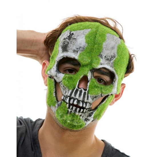 Forest Skull Mask with Moss Forest Skull Mask with Moss
