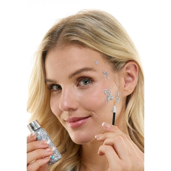 Silver Glitter Makeup Kit Silver Glitter Makeup Kit