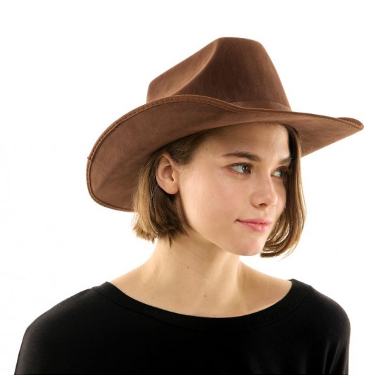 Brown Western Cowboy Hat
