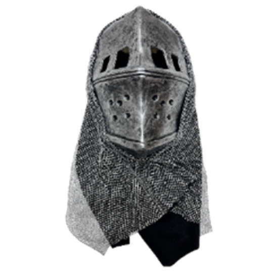 Silver Knight Mask