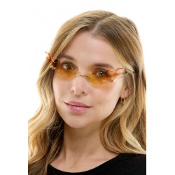 Orange Flame Sunglasses